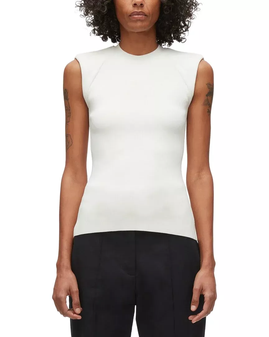 3.1 Phillip Lim Compact Rib Structured Sleeveless Top