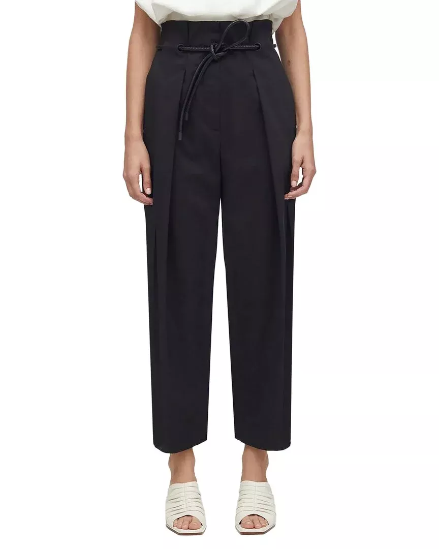 3.1 Phillip Lim Twill High Waisted Belted Pant