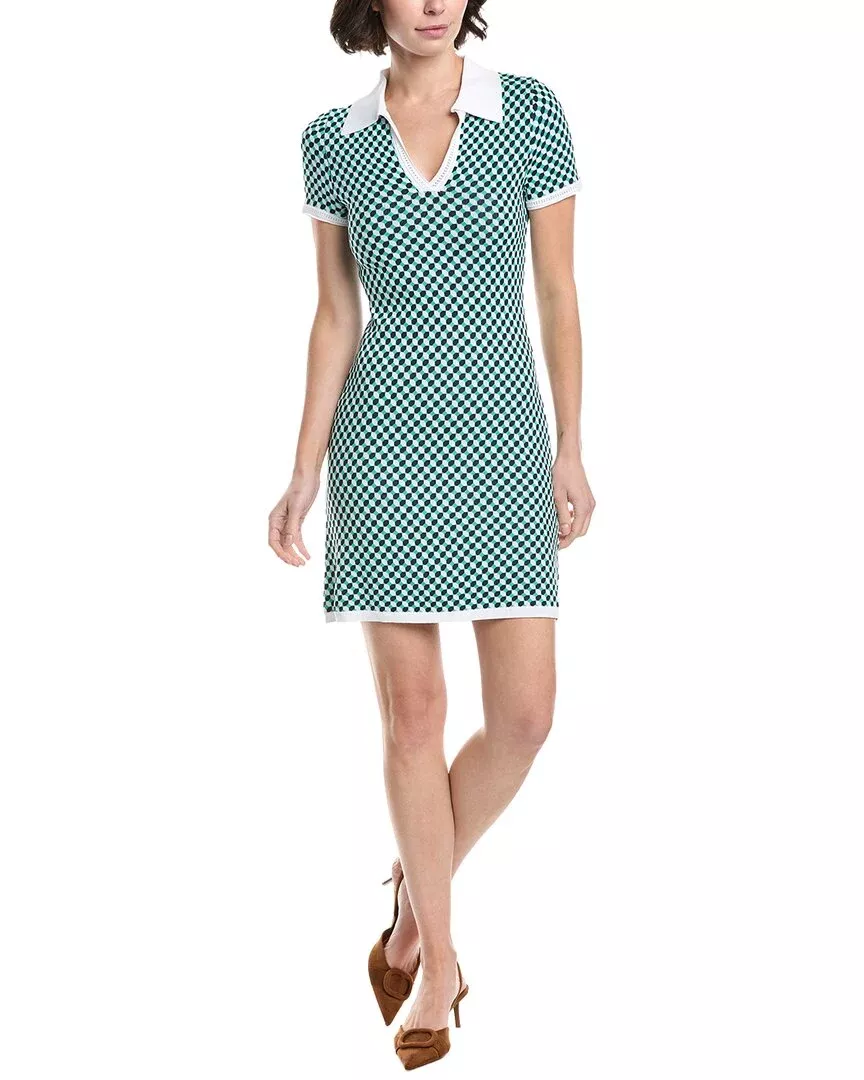 525 America Jacquard Mini Tennis Dress
