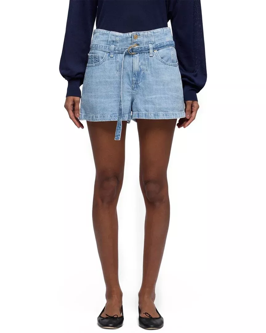 7 For All Mankind Belted Kansas Short