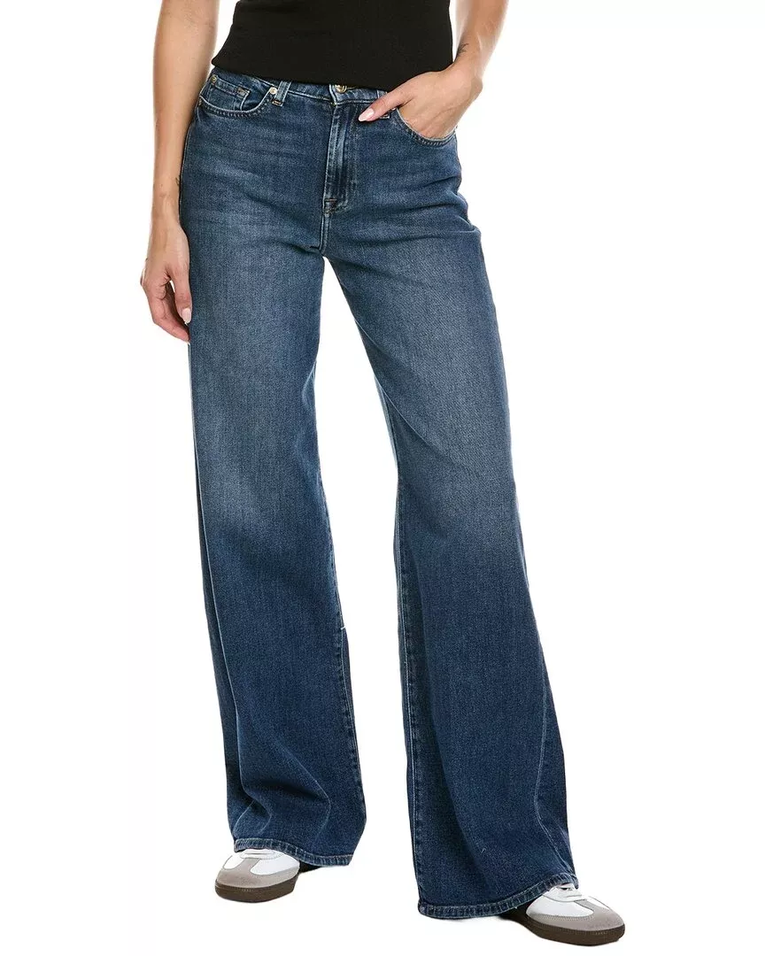 7 For All Mankind Lotta Beida Wide Leg Jean