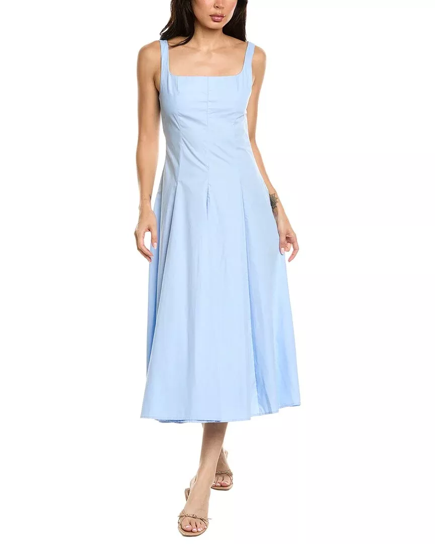 70/21 Solid Midi Dress