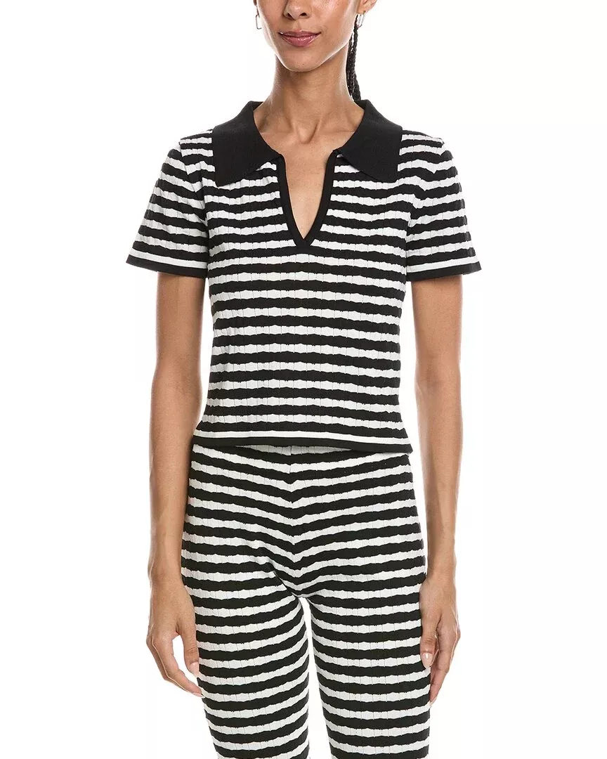 Abbey Short Sleeve Polo Top
