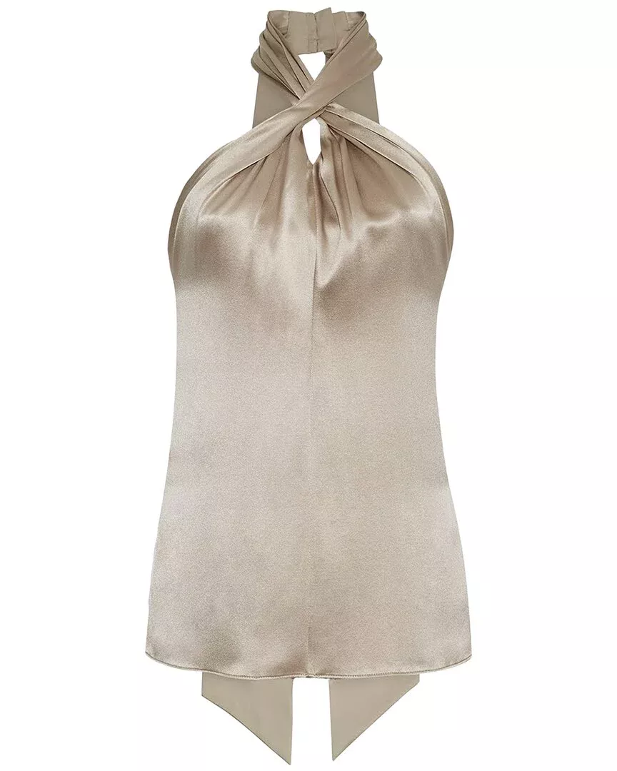 Adam Lippes Thalia Silk Top