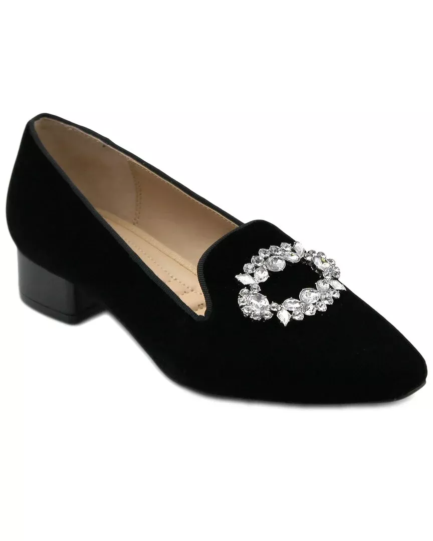 Adrienne Vittadini Valo-1 Velvet Loafer