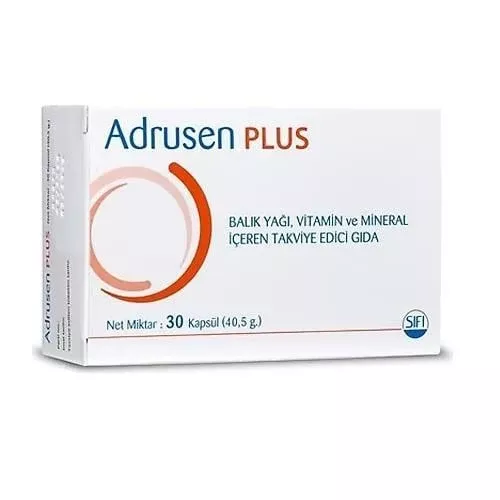 Adrusen Plus Omega-3 Dietary Supplement, Zeaxanthin