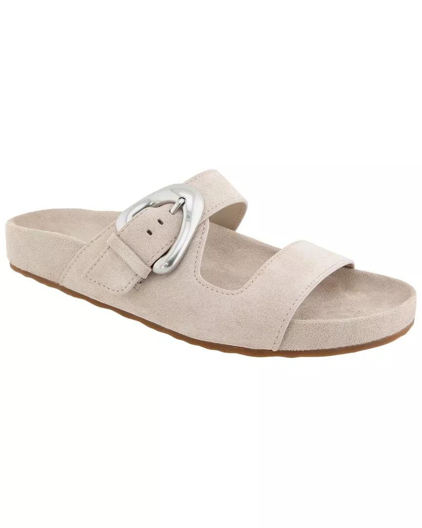 Aerosoles Lemon Leather Flat Sandal