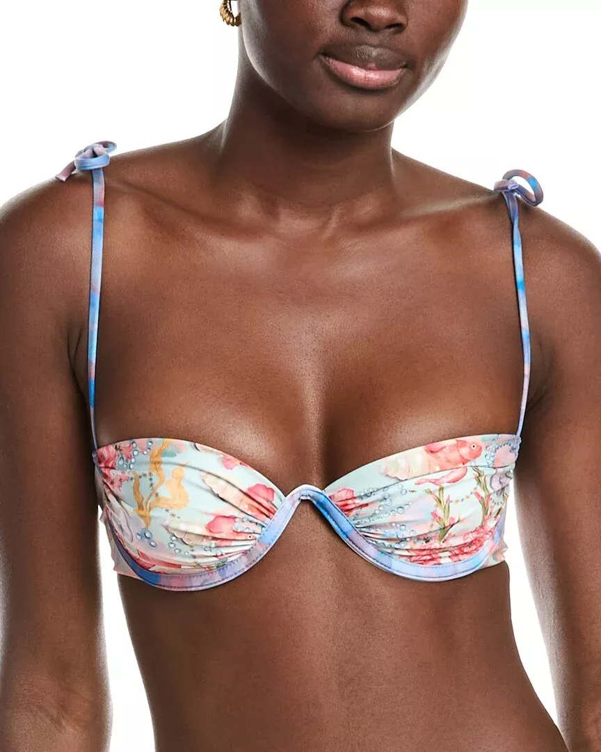 Agua Bendita Donna Underwire Bandeau Top