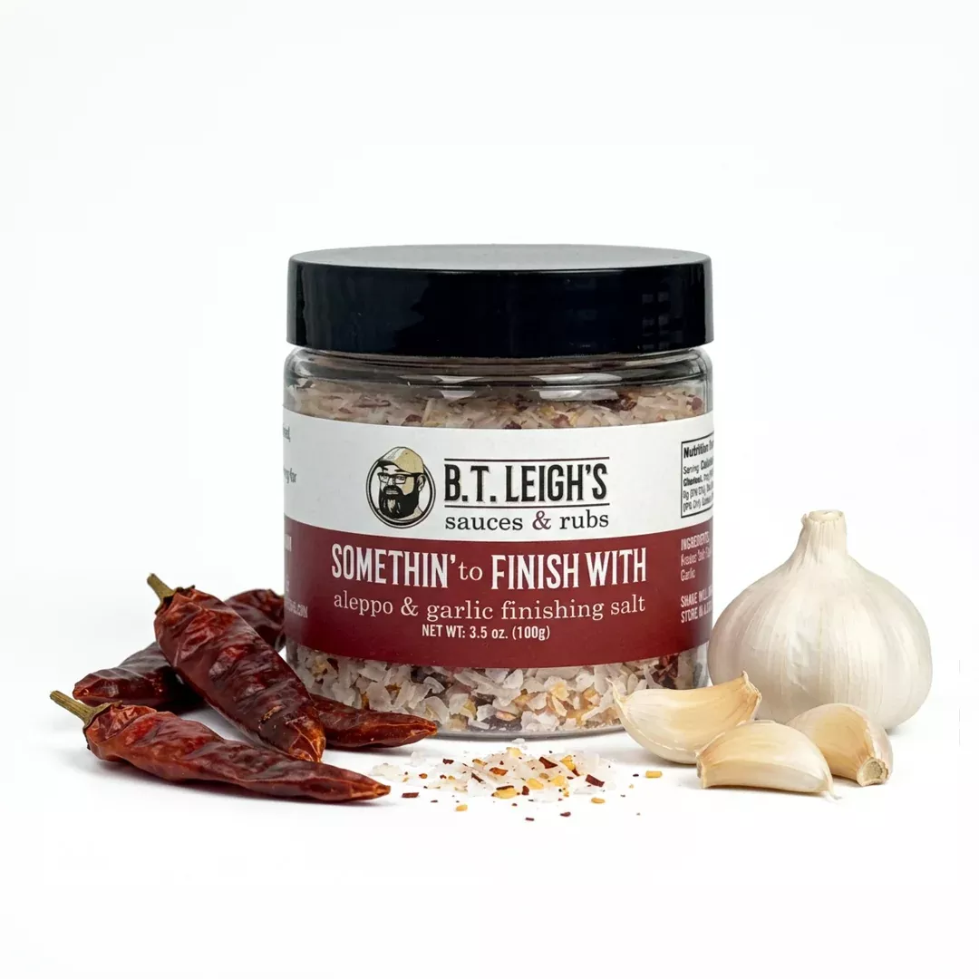 Aleppo & Garlic Finishing Salt