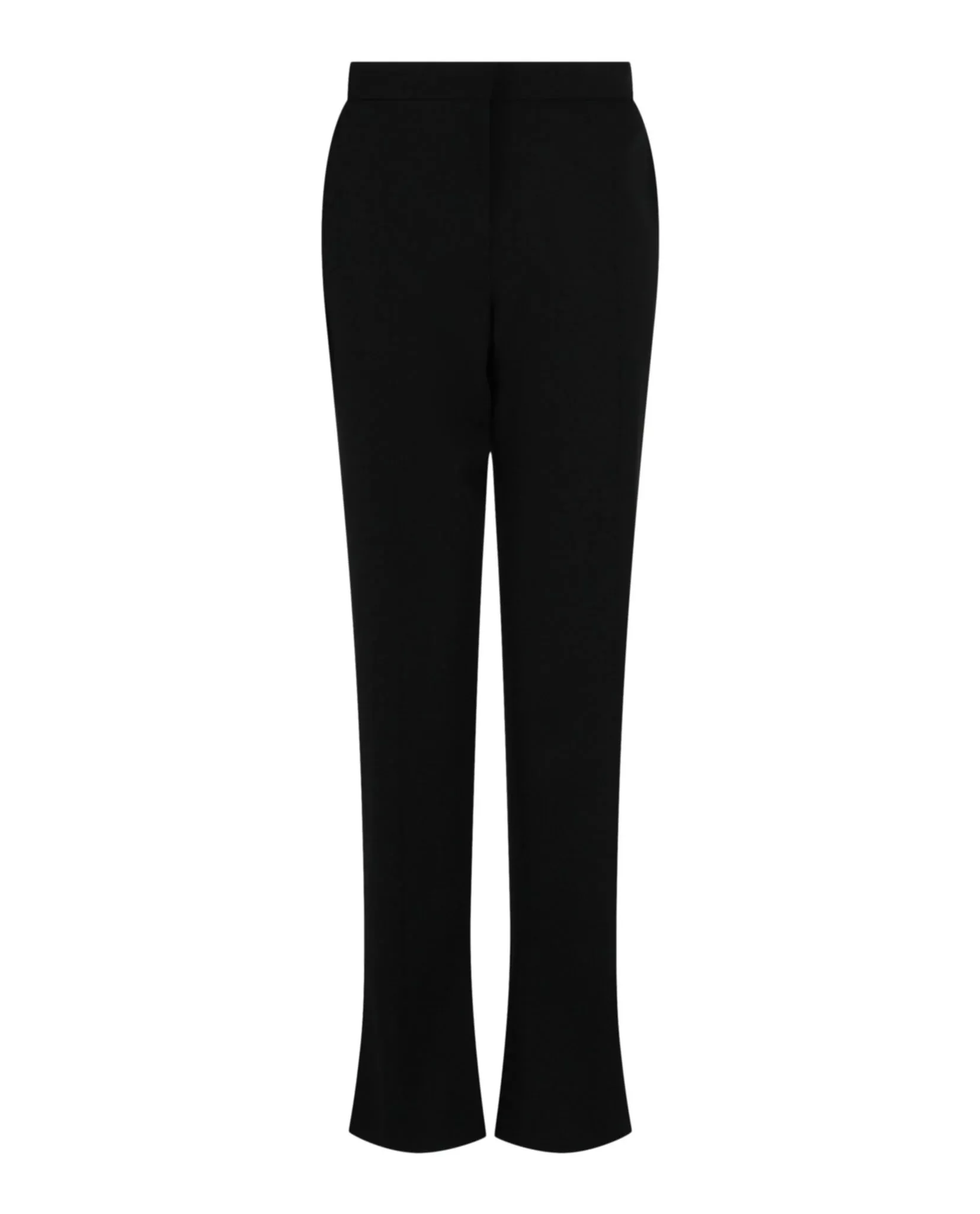 Alexander McQueen Womens Wool Flare Hem Trousers
