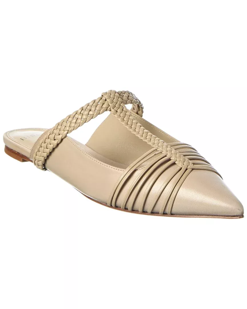 Alexandre Birman Nessa Woven Leather Flat