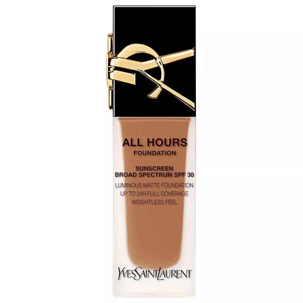 All Hours 24H Longwear Liquid Foundation with Hyaluronic Acid & SPF 30 - Matte Finish, Full Coverage, Waterproof & Transfer Proof