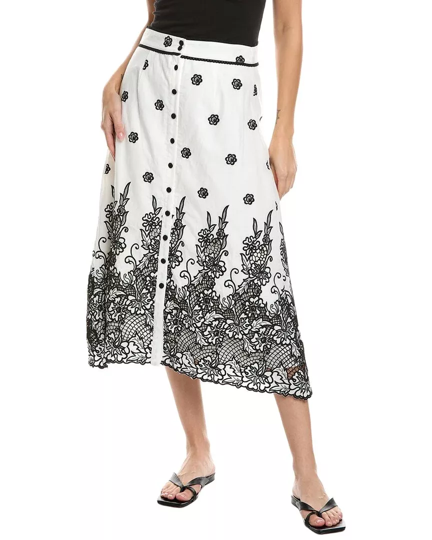 Allison Farrah Midi Skirt