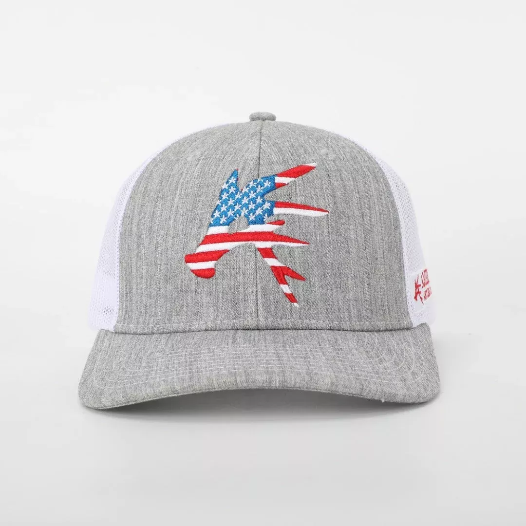 America Antler Snapback Hat