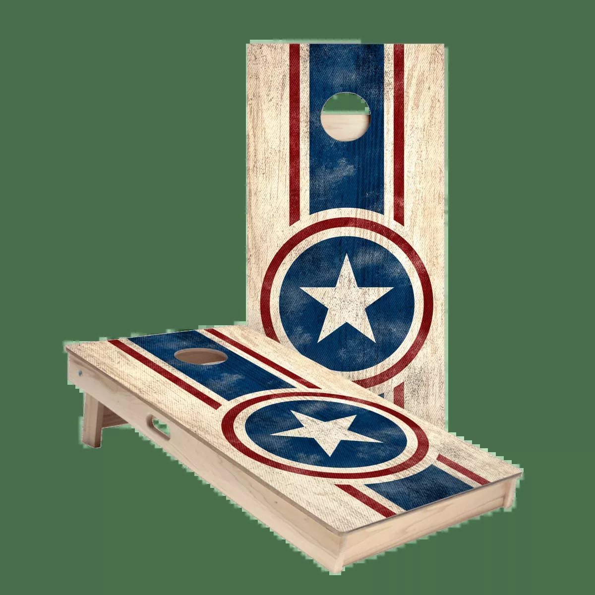 American Hero Star Cornhole Boards