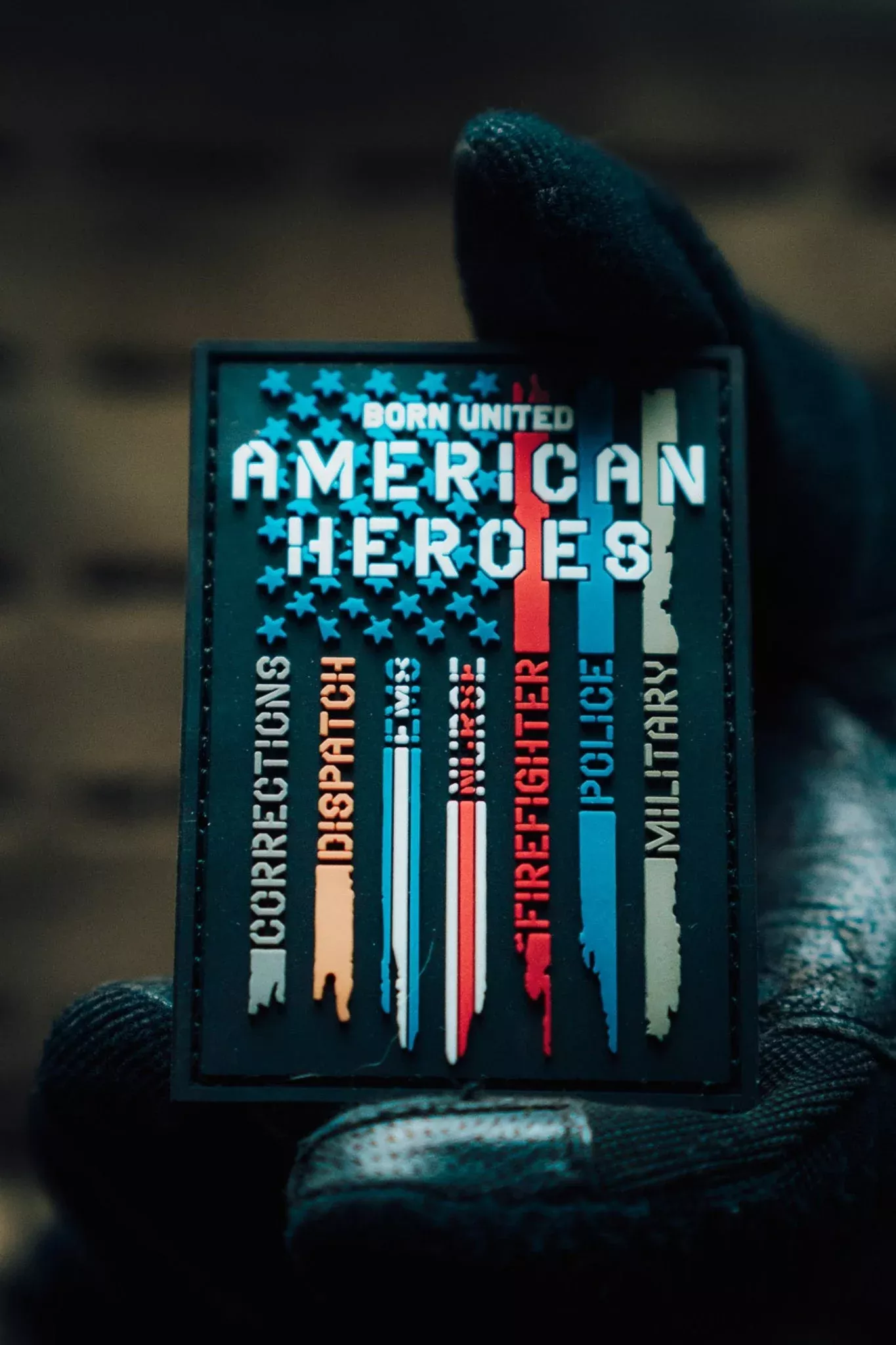 American Heroes PVC Patch