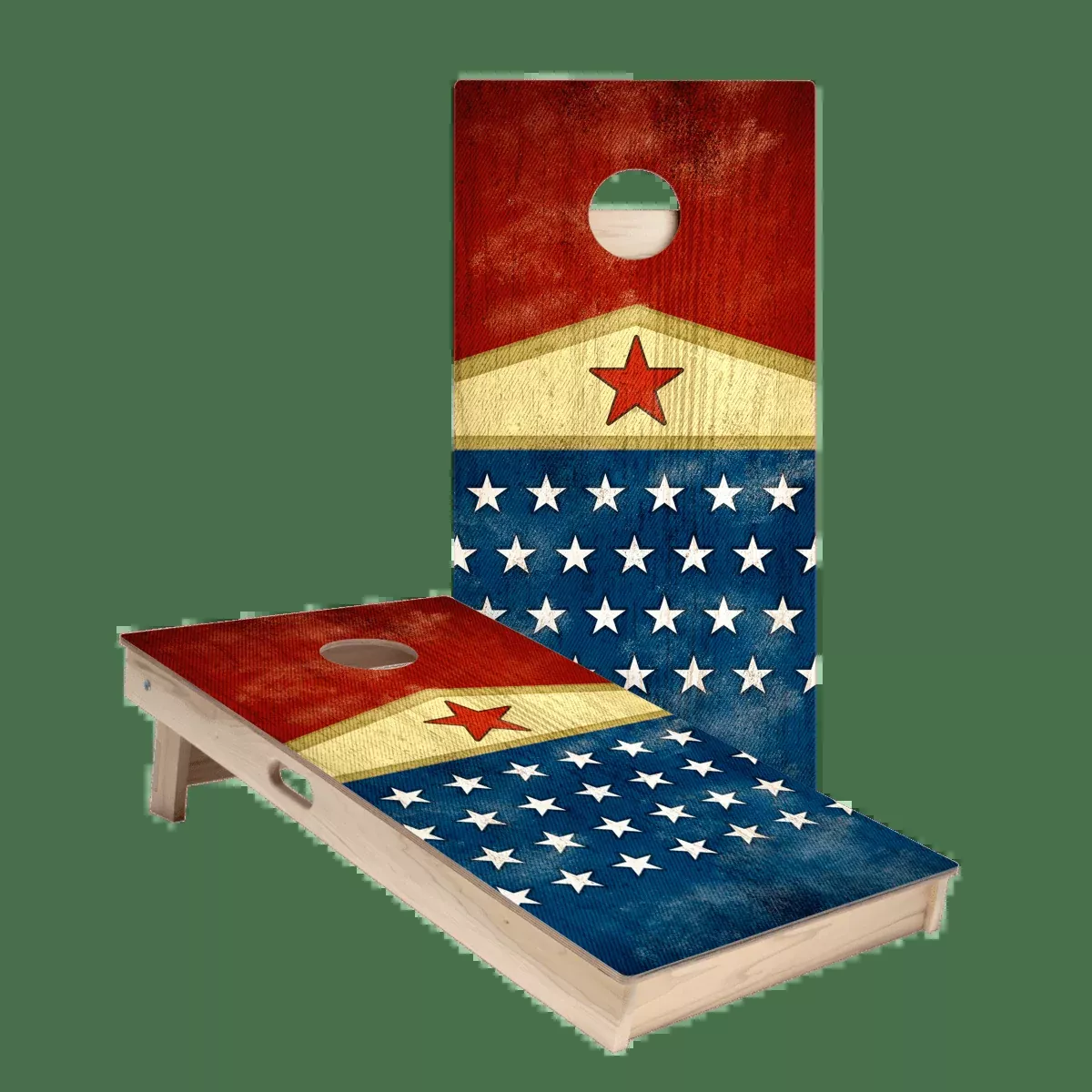 American Stars Star Cornhole Boards