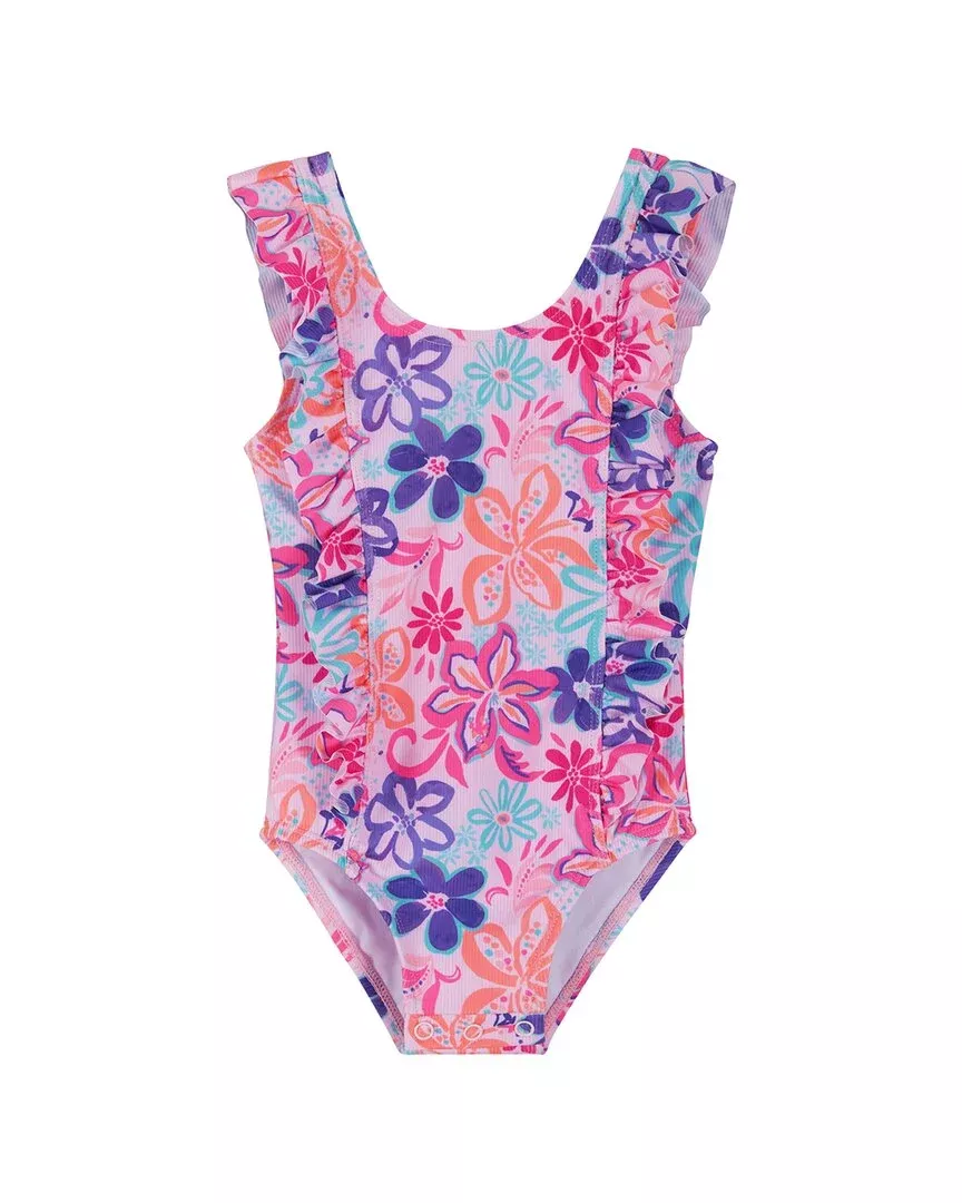Andy & Evan Rib Ruffle One-Piece