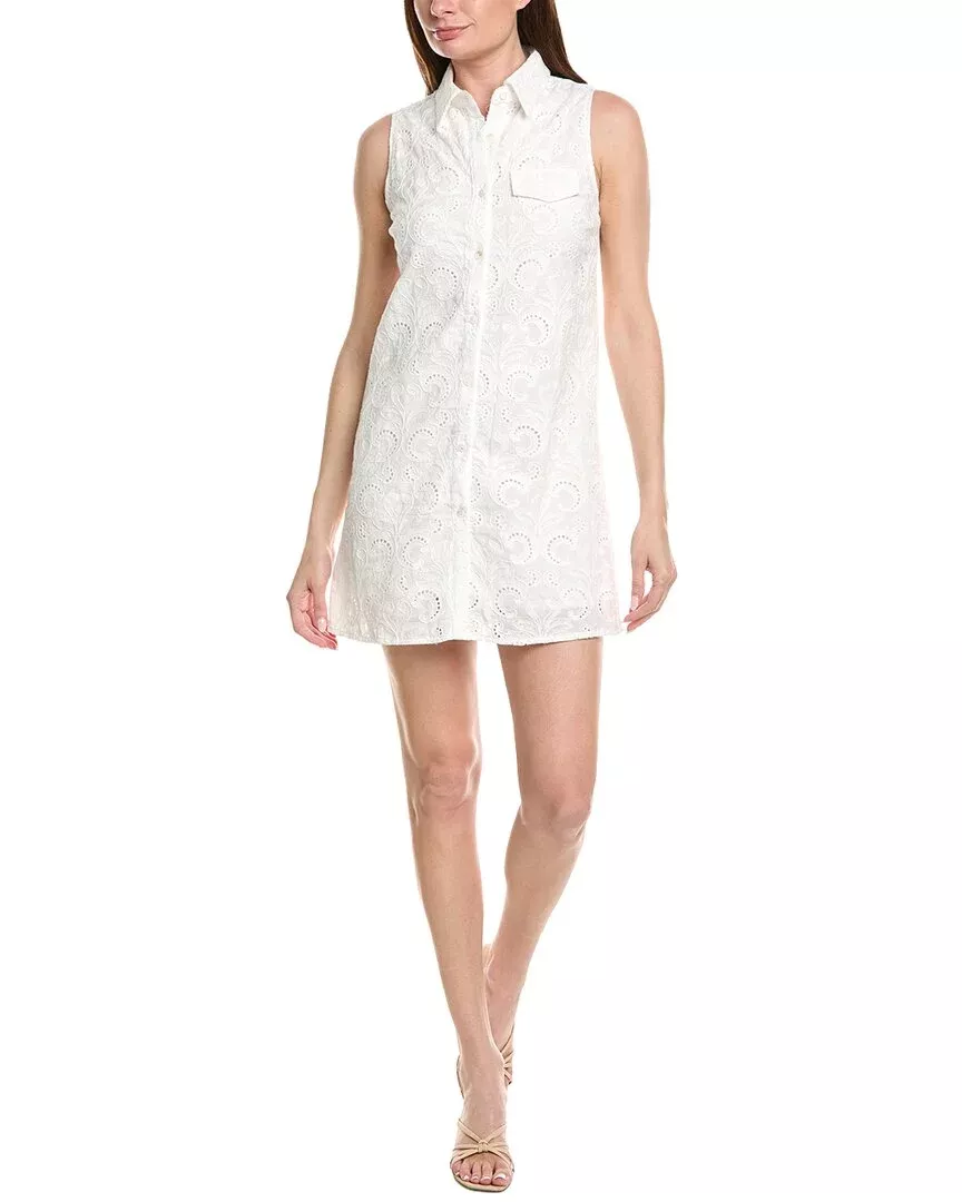 Anna Kay Aqua Lace Mini Dress