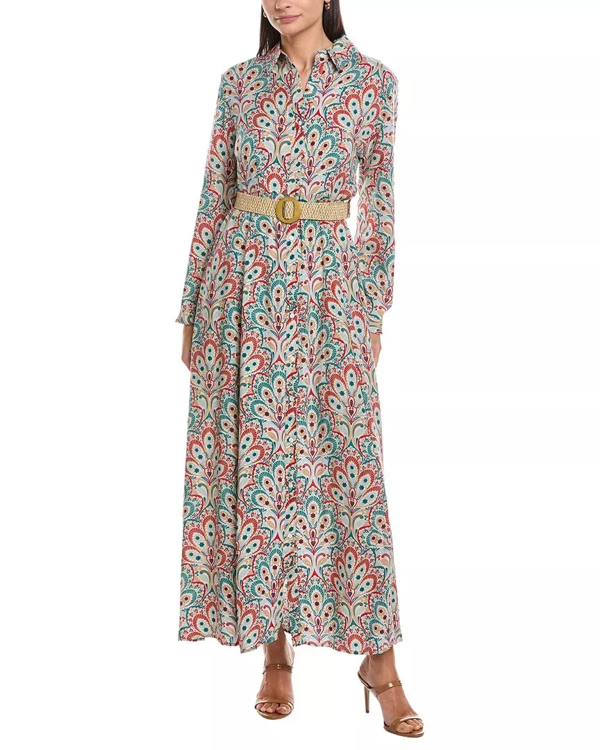 Anna Kay Courteney Maxi Shirtdress