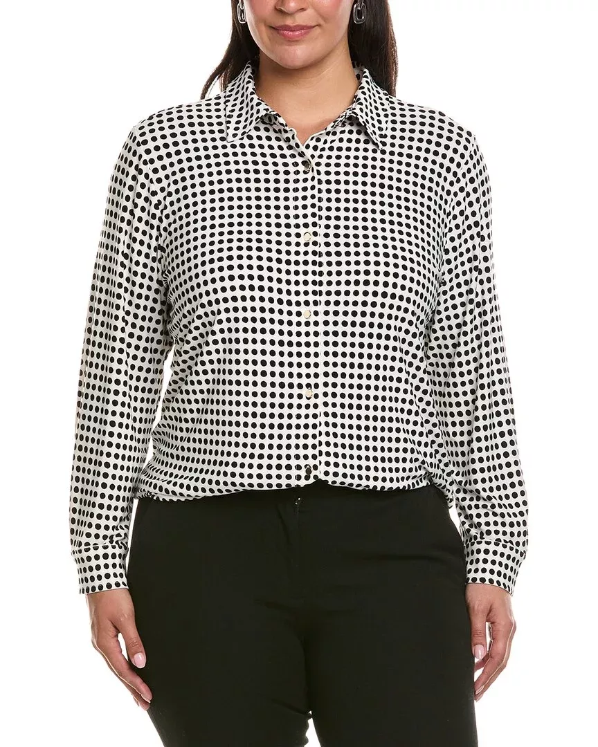 Anne Klein Plus Knit Shirt