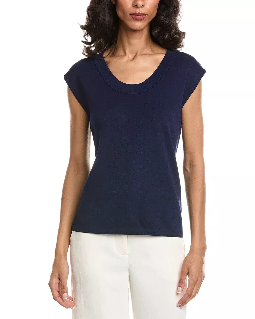 Anne Klein Ribbed Tank Top