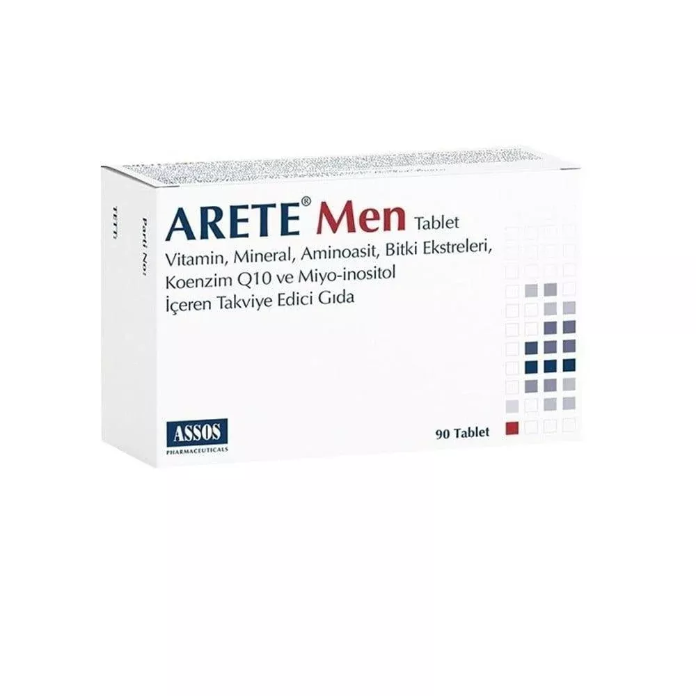 Arete Men for Men - 90 Tablets - Multivitamin