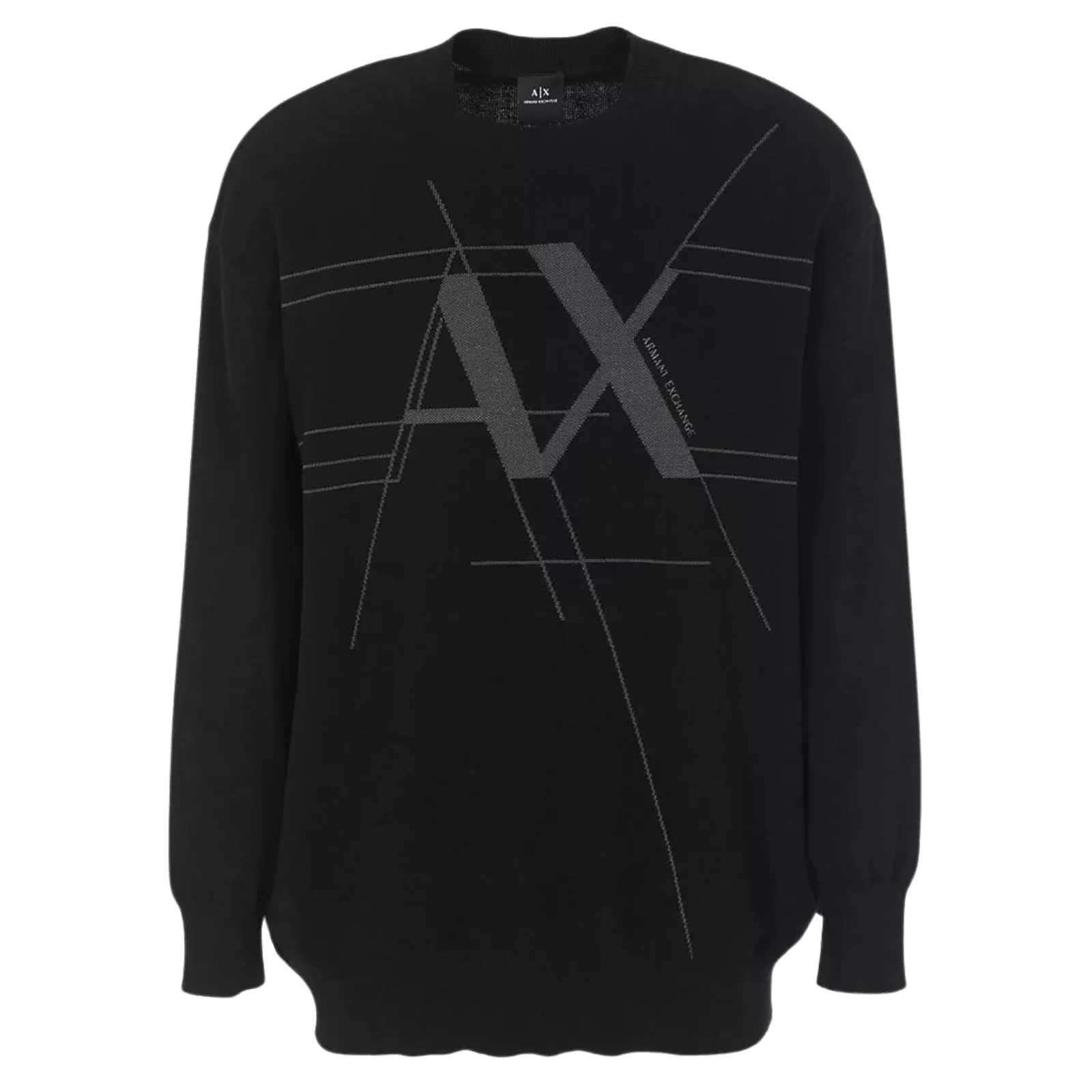 Armani Exchange Men's Cotton Rayon Pullover Logo Sweater XXL