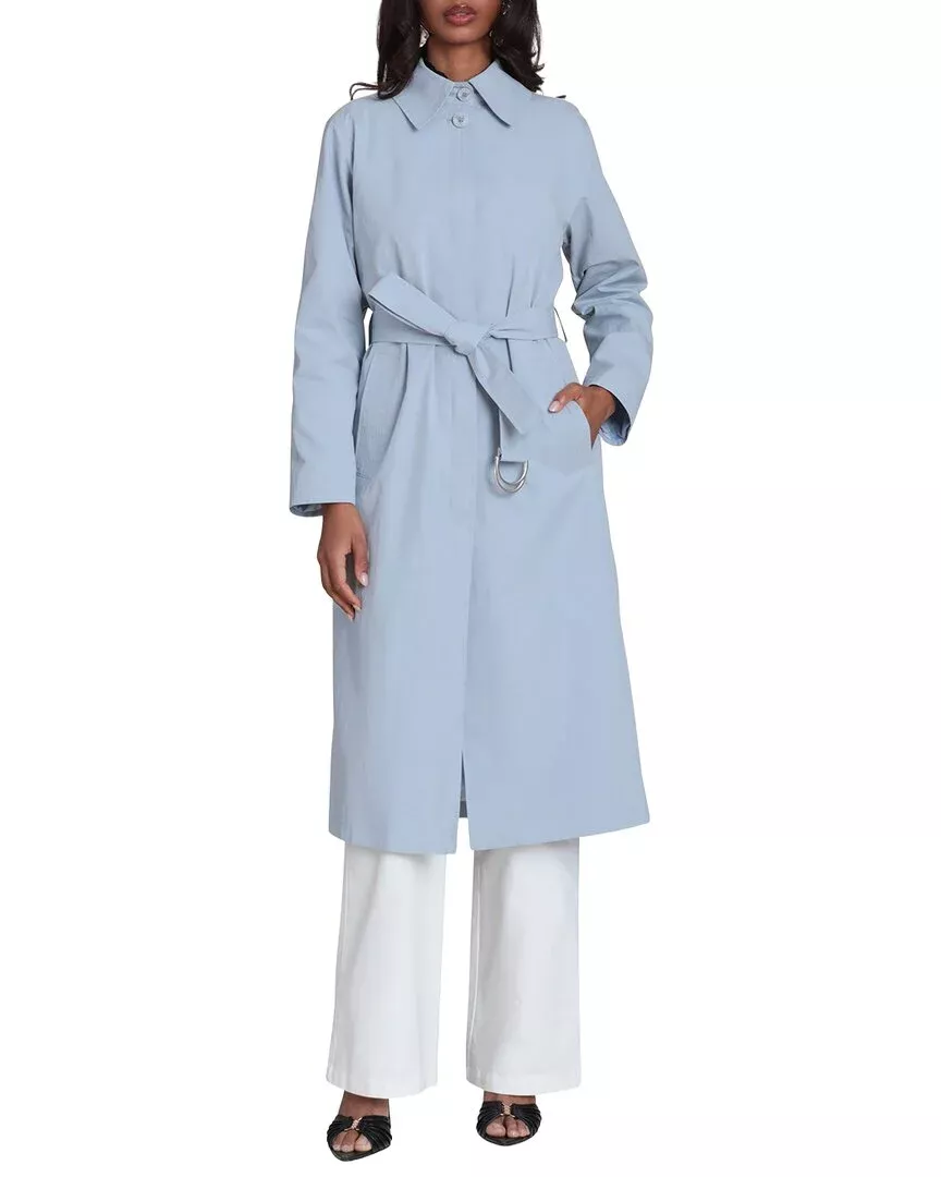 Avec Les Filles Relaxed Maxi Trench Coat