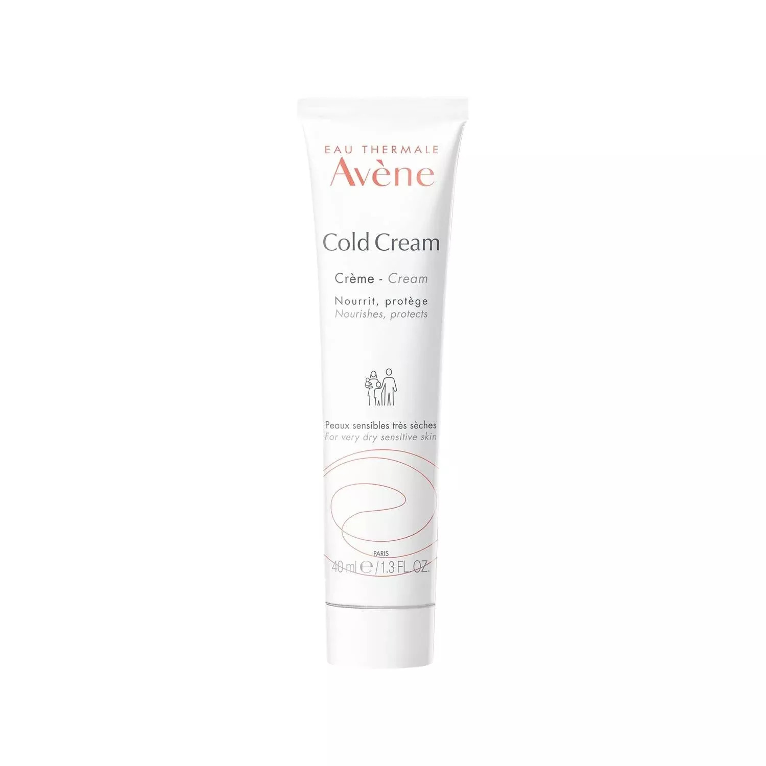 Avene Cold Cream Moisturizer for Dry Skin - 40ml Gentle Hydration for Sensitive Skin