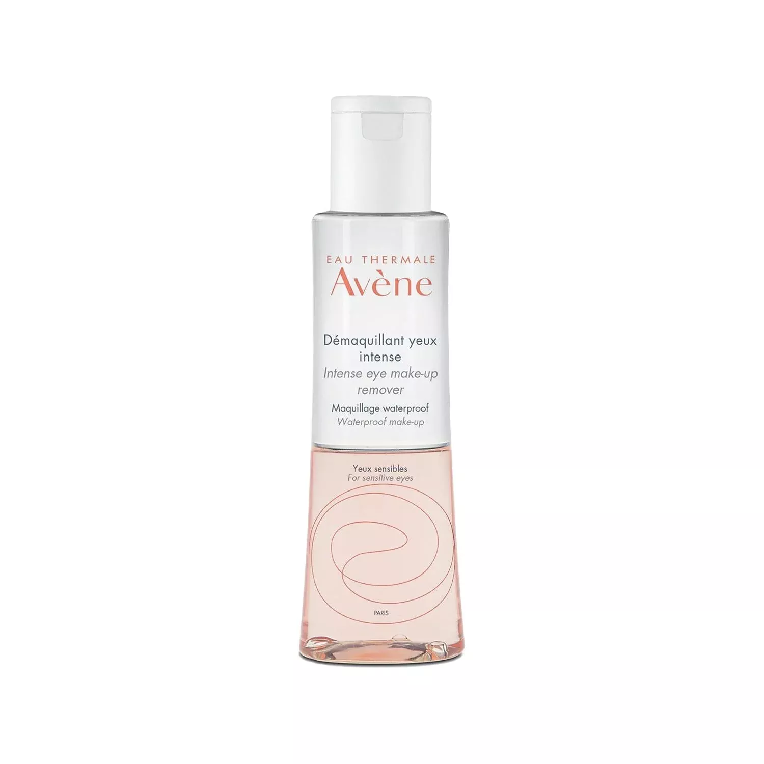 Avene Intense Eye Make-Up Remover - Gentle Dual-Phase Eye Makeup Remover for Sensitive Eyes - 125ml