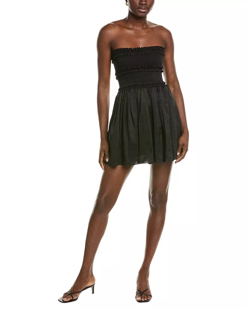 Azeeza Anya Silk Mini Dress