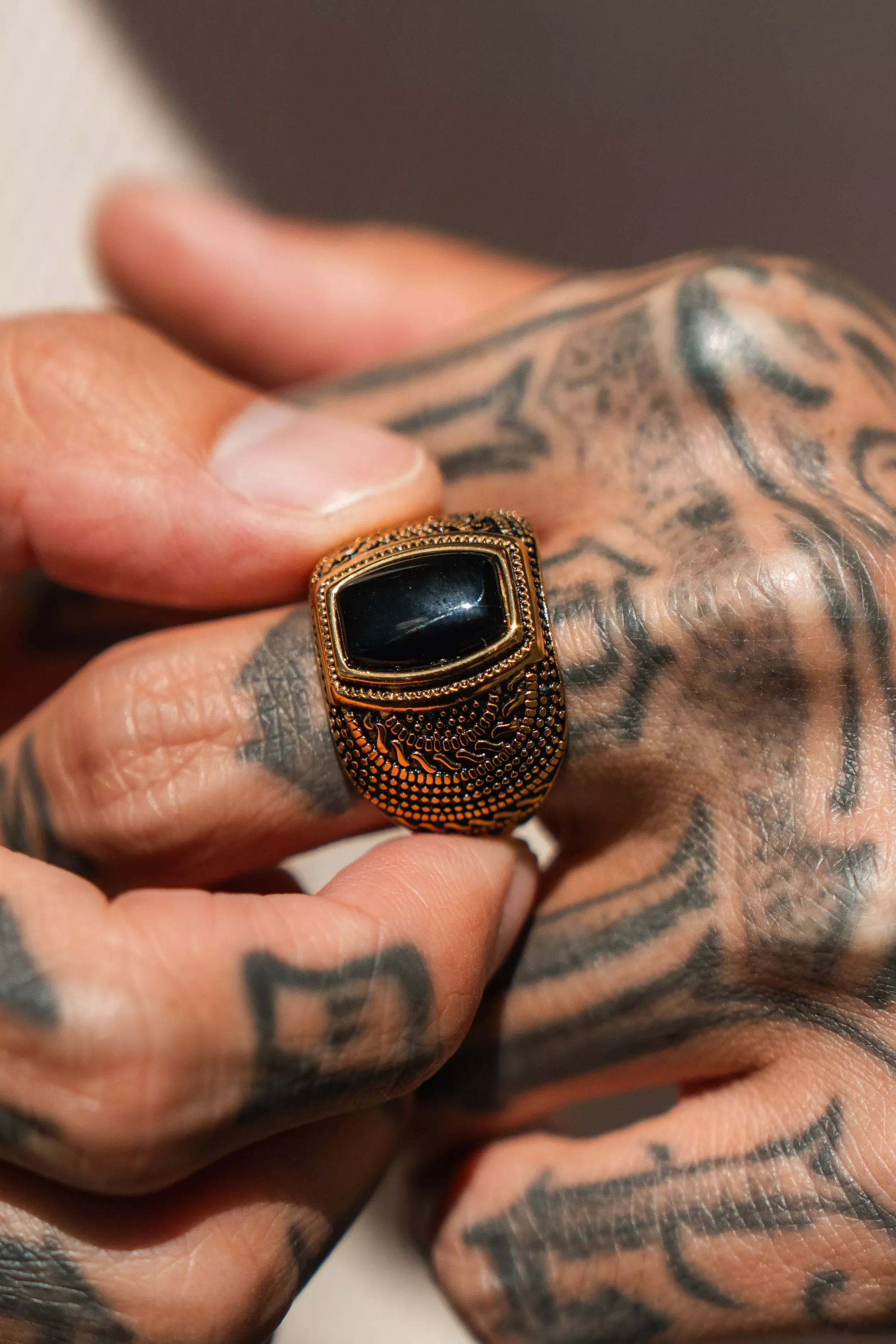 The Aztec GOLD Ring