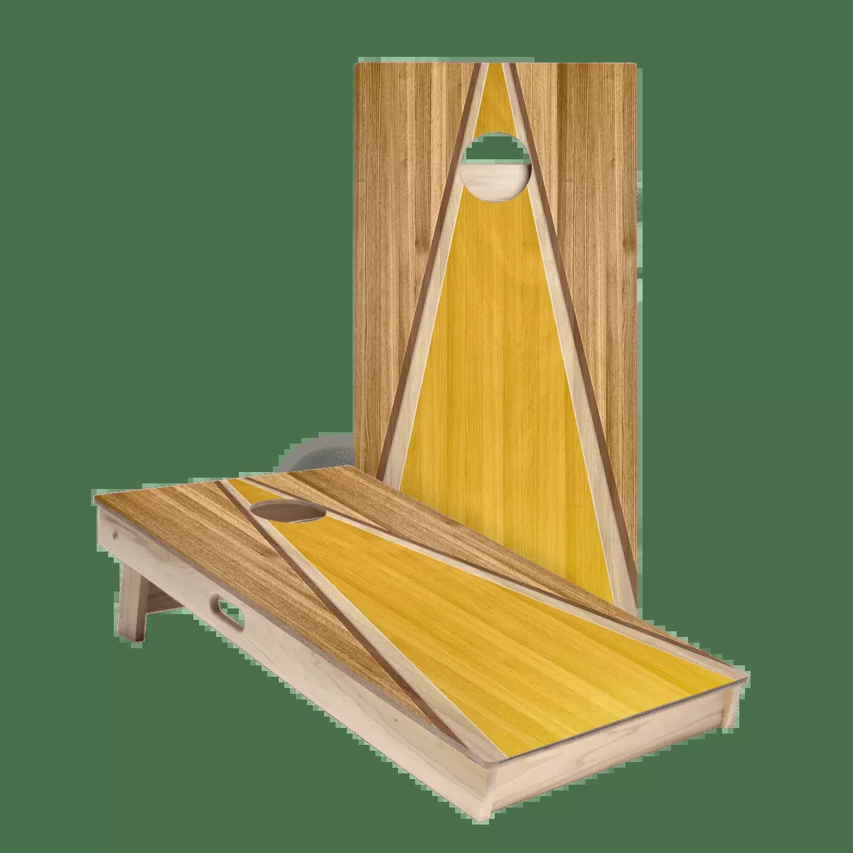 Bamboo Classic Triangle Star Cornhole Boards