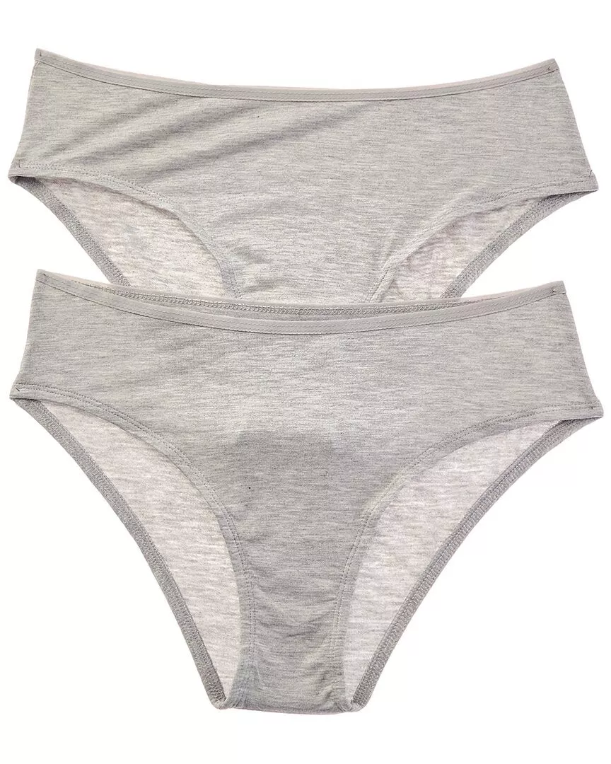 Bamboo Set Of 2 Essential High Waisted Brief