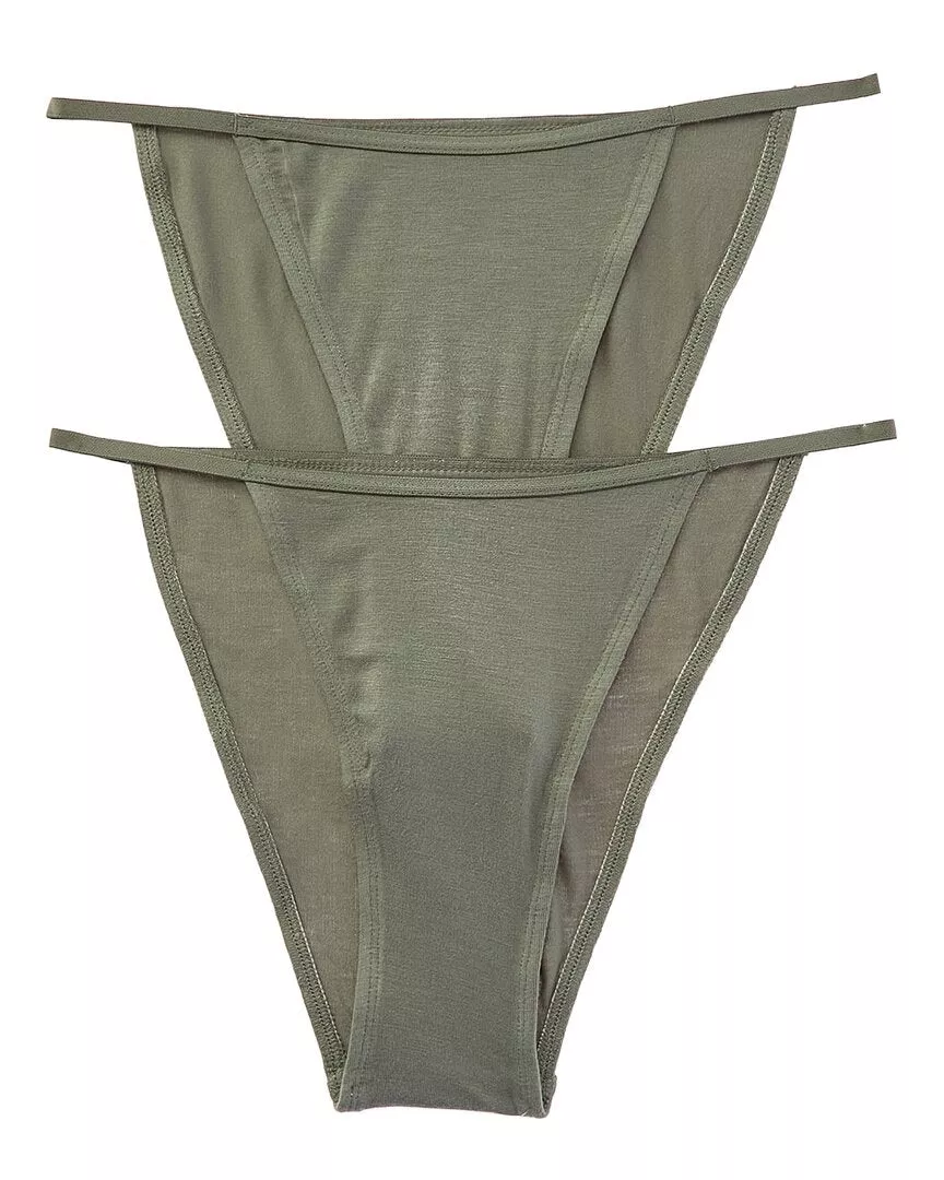Bamboo Set Of 2 Essential String Bikini Brief