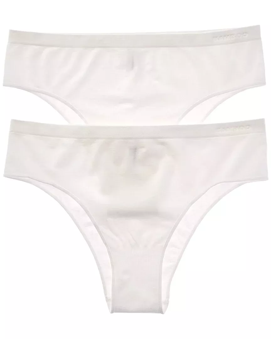 Bamboo Set Of 2 Seamless Cheeky Brief