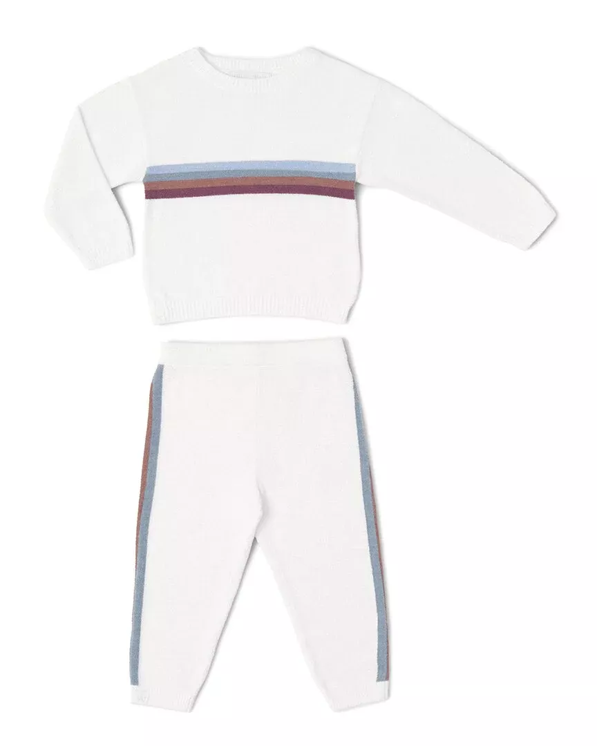Barefoot Dreams Cozychic Ultra Lite Baby Stripe Set