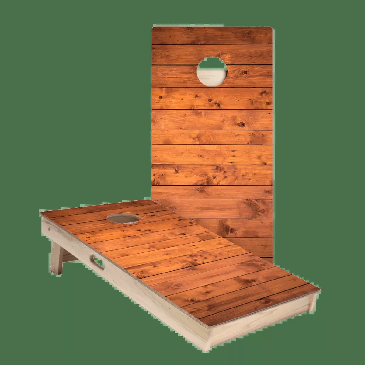 Barn Wood Star Cornhole Boards