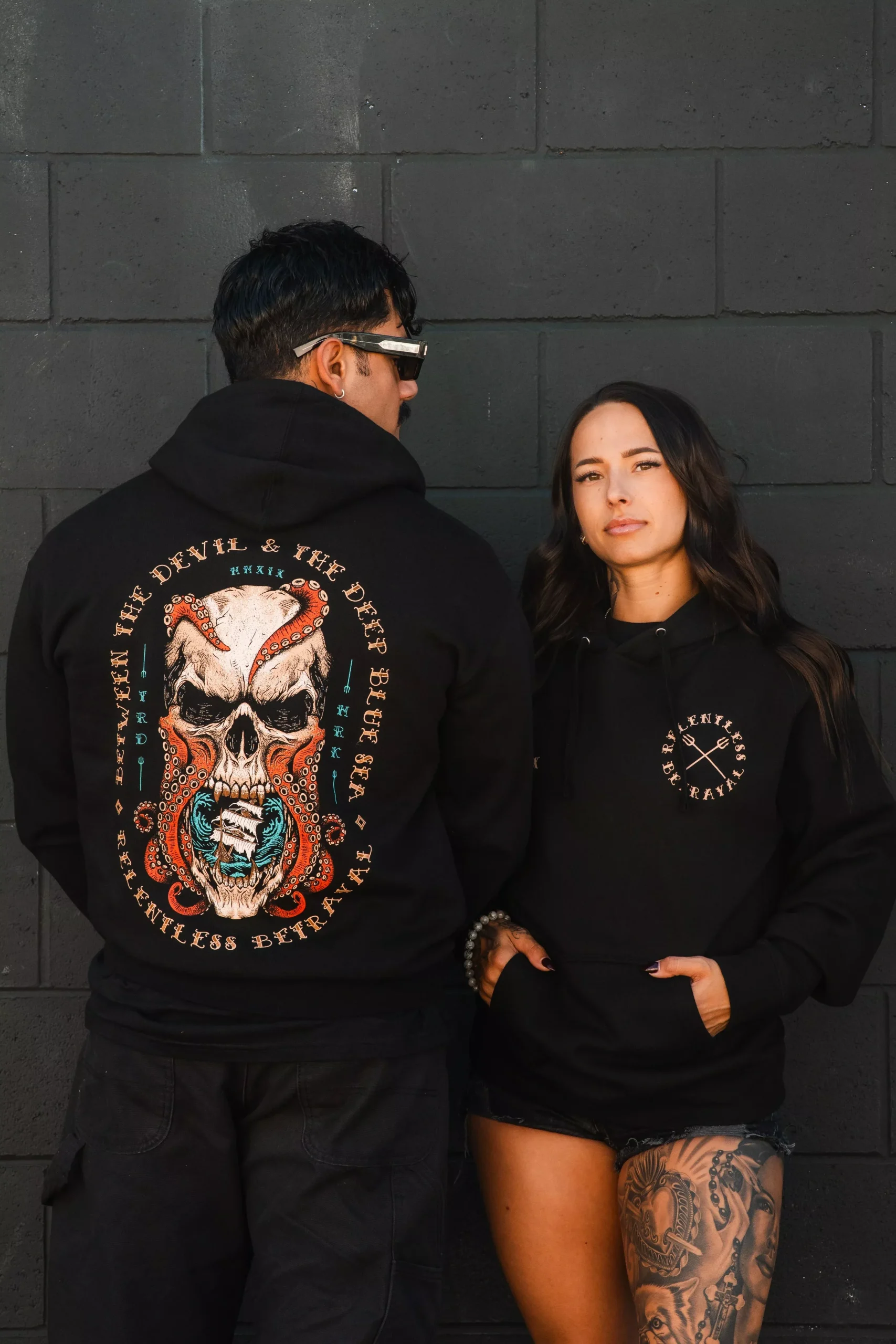 Between the Devil & The Deep Blue Sea Hoodie