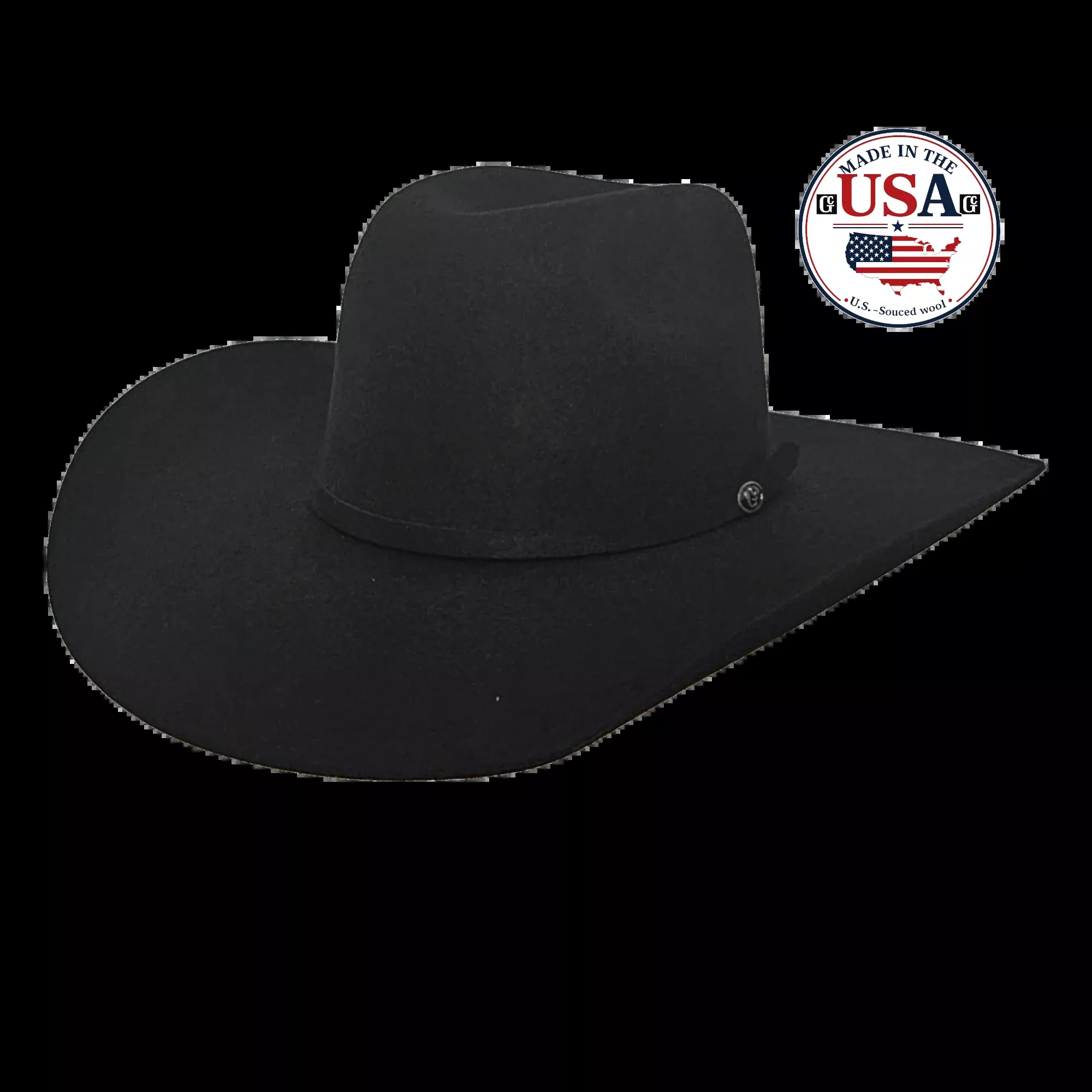 BIG SKY BLACK 5X WOOL USA