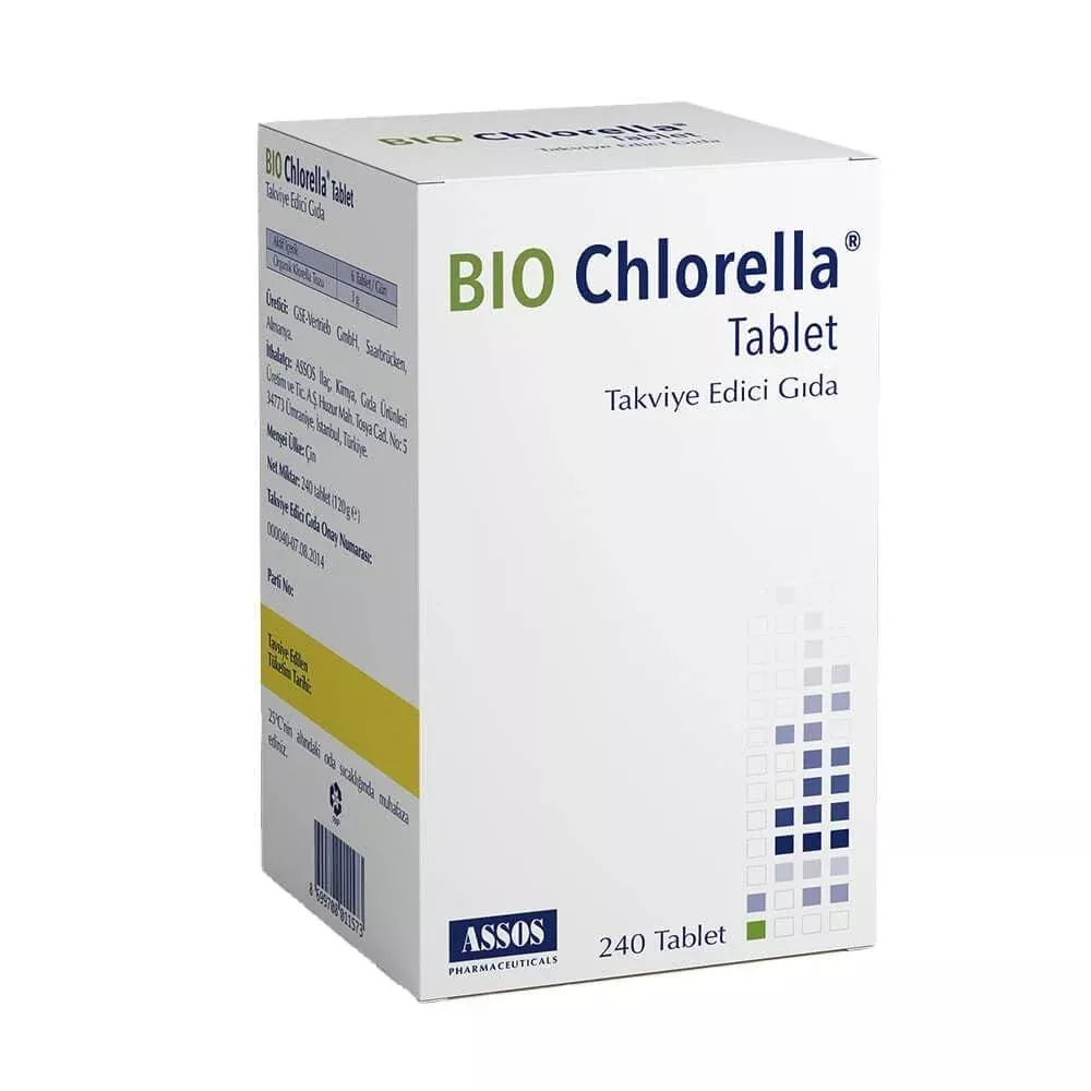 Bio Chlorella 240 Tablet - Organic Dietary Supplement for Nutritional Support