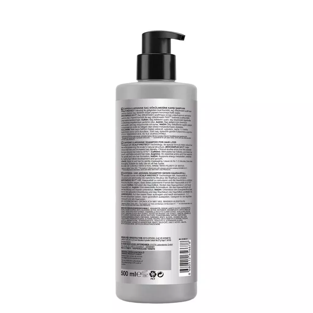 Bioxcin Caffein Shampoo 500 ml 500ml