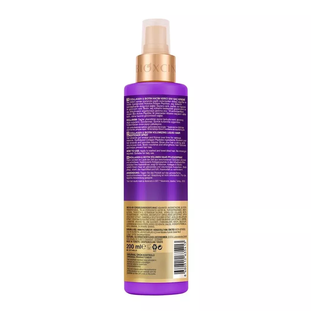 Bioxcin Collagen Biotin Hair Conditioner 200ml
