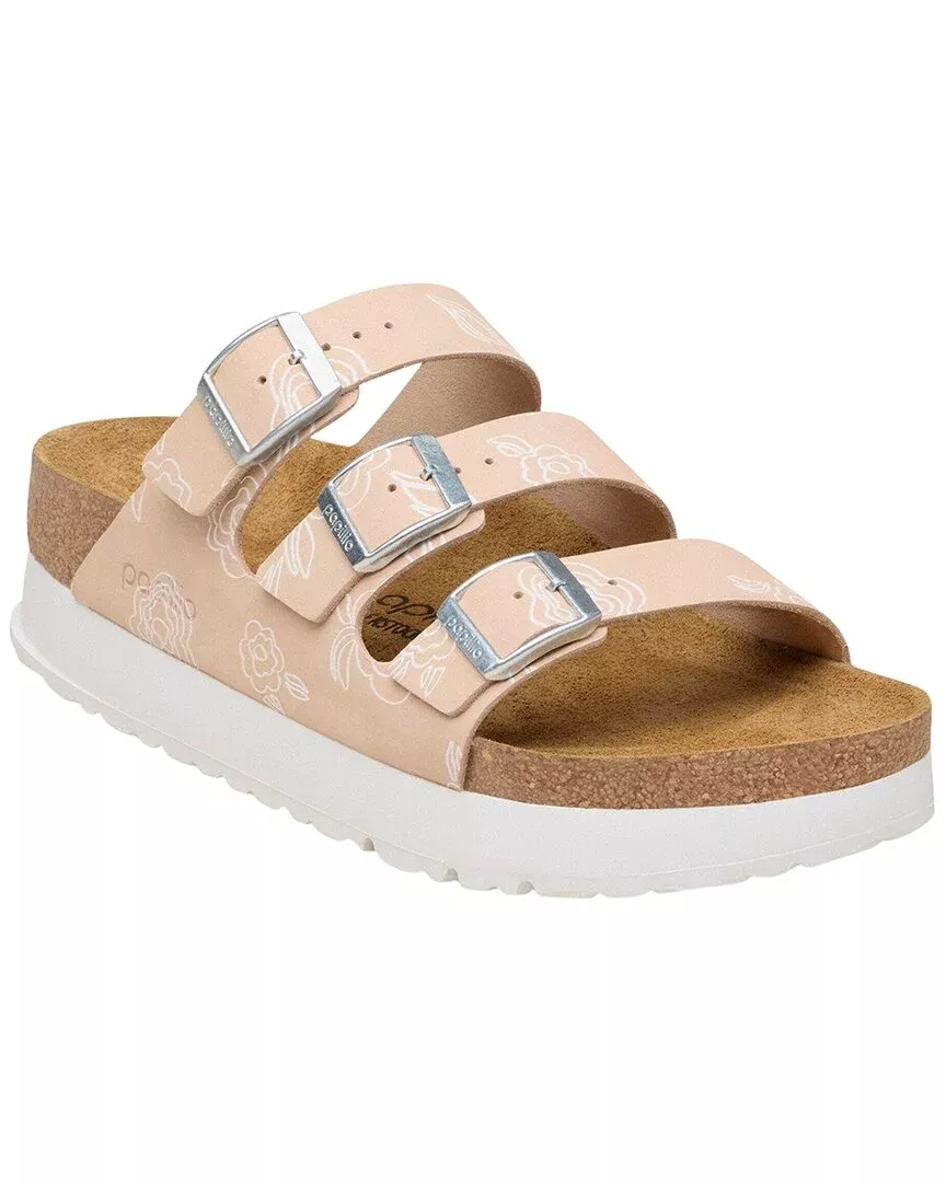 Birkenstock Florida Iii Pap Flex Platform Leather Sandal
