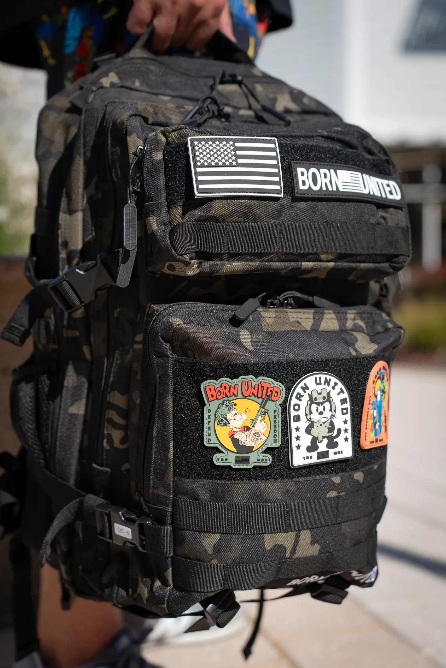 Black Camo Premium Tac-Pac - 45L