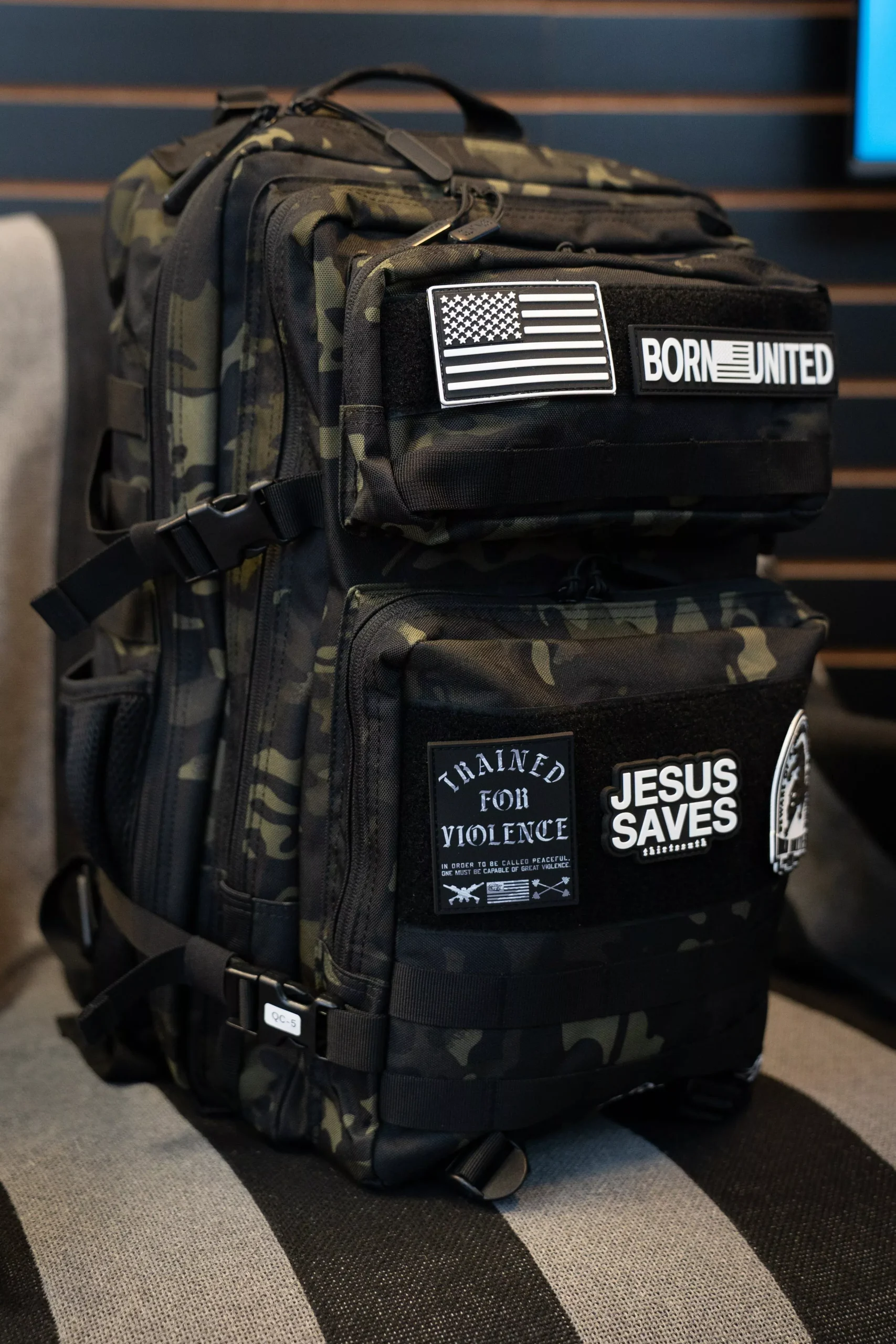 Black Camo Tac-Pac - 45L