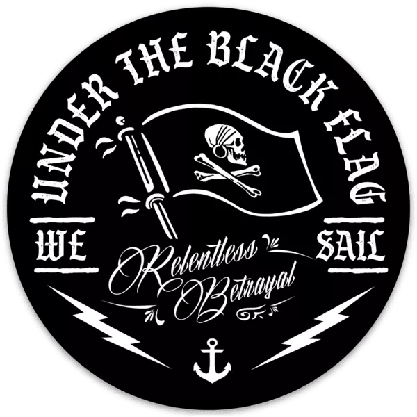 Black Flag Decal