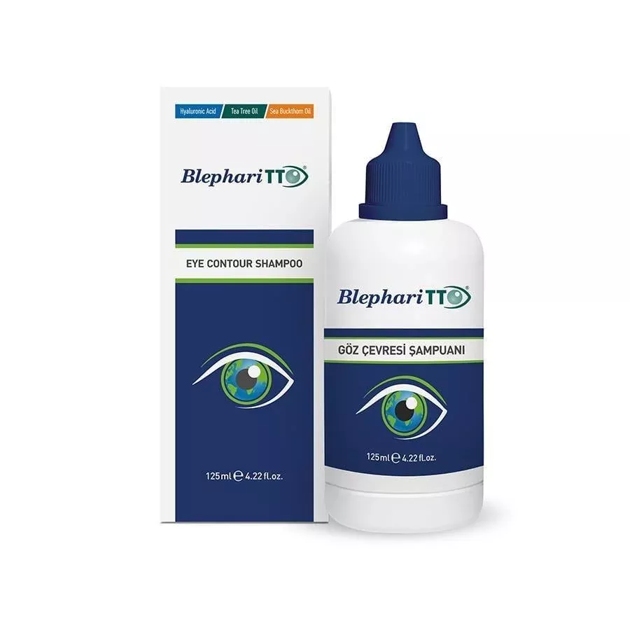 Blepharitto Eye Makeup Remover Shampoo - Gentle, Effective Cleanser for Delicate Eye Area - 4.23 fl oz