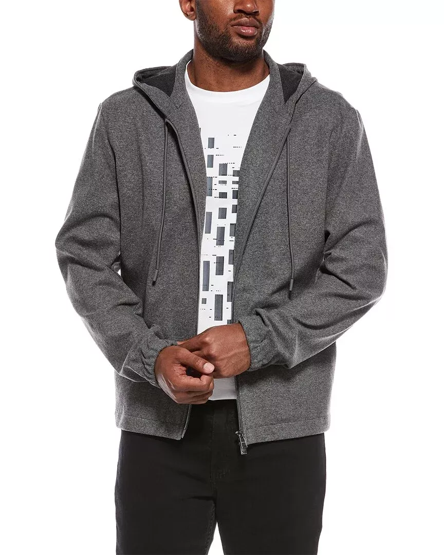 Boss Hugo Boss Hanry Hooded Wool-Blend Jacket